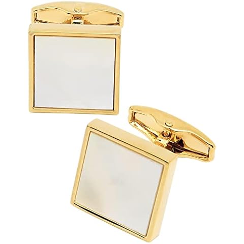 Jonwo Square Mother of Pearl Cufflinks Set Cover