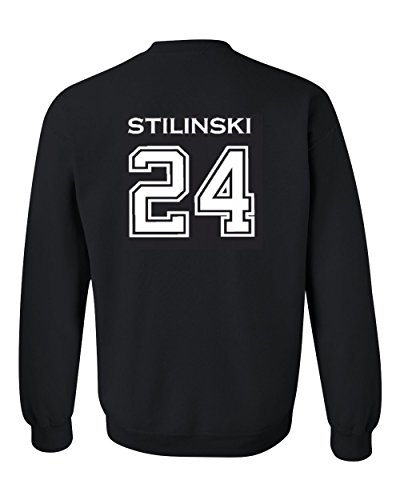 Studio 9Thirty3 Adult Stilinski 24 Beacon Hills Lacrosse 2-Sided Crew Neck Pullover2