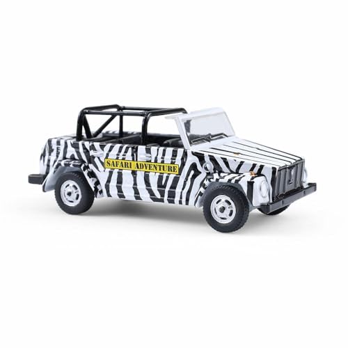 Camioneta Volkswagen Thing 1:64 1974 negro miniatura 4