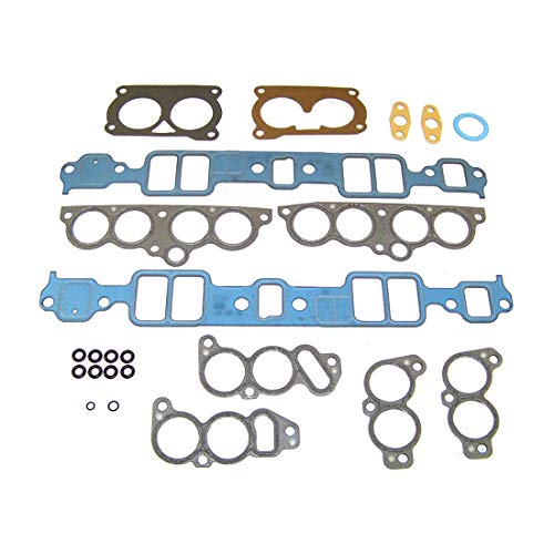 Image of DNJ IG3202 Intake Manifold Gasket Set for 1986-1991 Chevrolet Corvette 5.7L V8 16V OHV 350cid