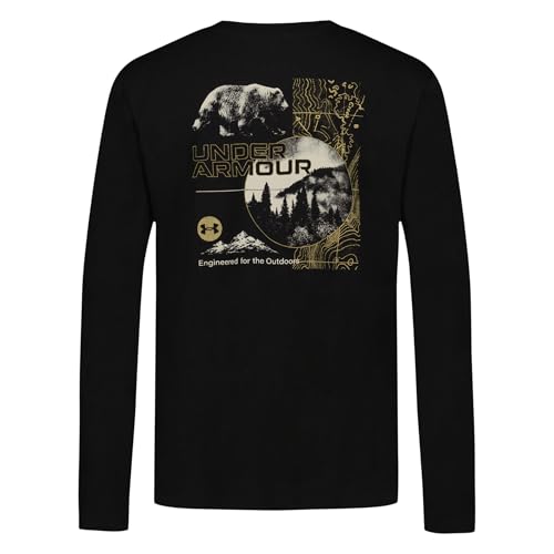 Image of Under Armour Boys' Long Sleeve Graphic T-Shirt, Lightweight & Breathable, Outdoor Collection