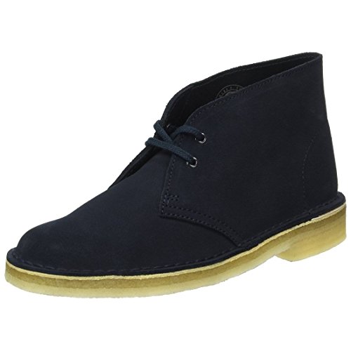 Clarks Originals DESERT BOOT, Femme, Suède Marine Foncé (Dark Navy Suede), 38 EU