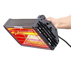 Draagbare infrarood verf uithardende lamp 1000w auto verf uithardt lamp auto body shortwave infrarood lamp handheld auto…