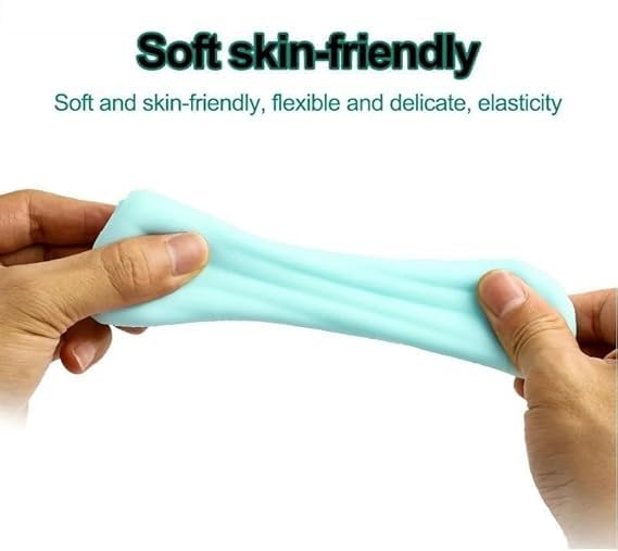 Handheld body massage, pain relief massage gun, and light blue Handheld body massage, pain relief massage gun, and light blue