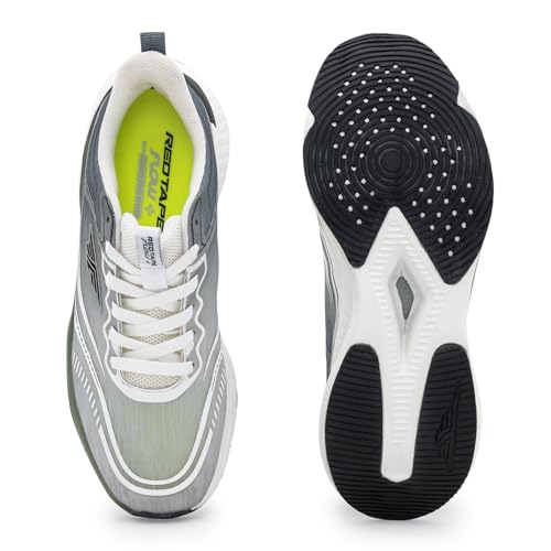Image of Red Tape Men's Walking Shoes Black Mesh TPU Round Toe Slipon