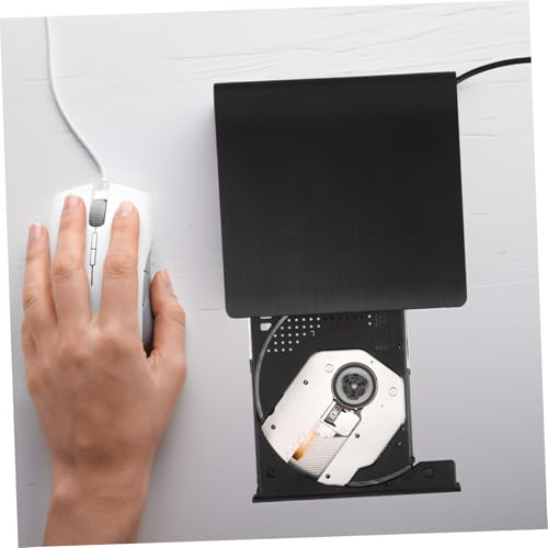 Lecteur CD DVD externe design compact et léger avec câble USB-C intégré - 6