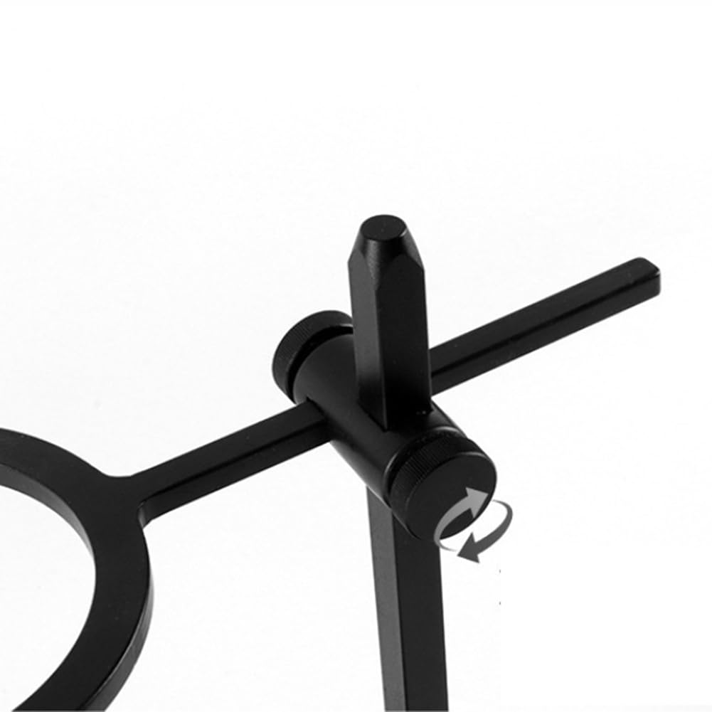 Porte-Gobelet Réglable à Double Filtre pour Verser sur, Support Goutteur en Alliage D'Aluminium, Support pour Cafetière Goutte à Goutte