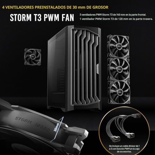 Caja torre Antec Performance 1 FT E-ATX cristal templado elegante 4