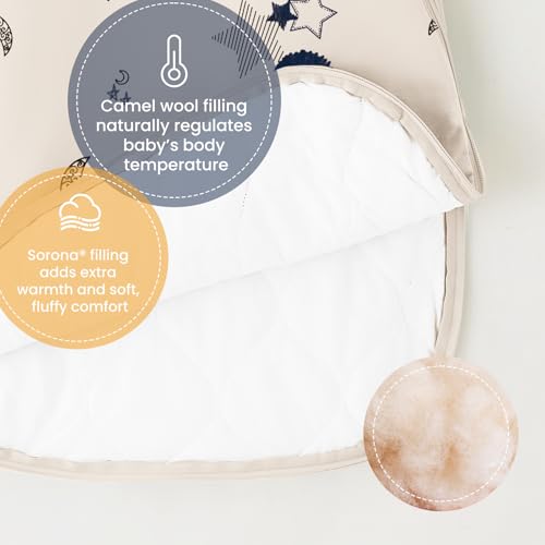 Image of Unisex Sleeping Bag for Babies and Toddlers 3.5 Tog Sleep Sack, Baby Sleep Sack, One piece with sleeves, Gifts for Baby