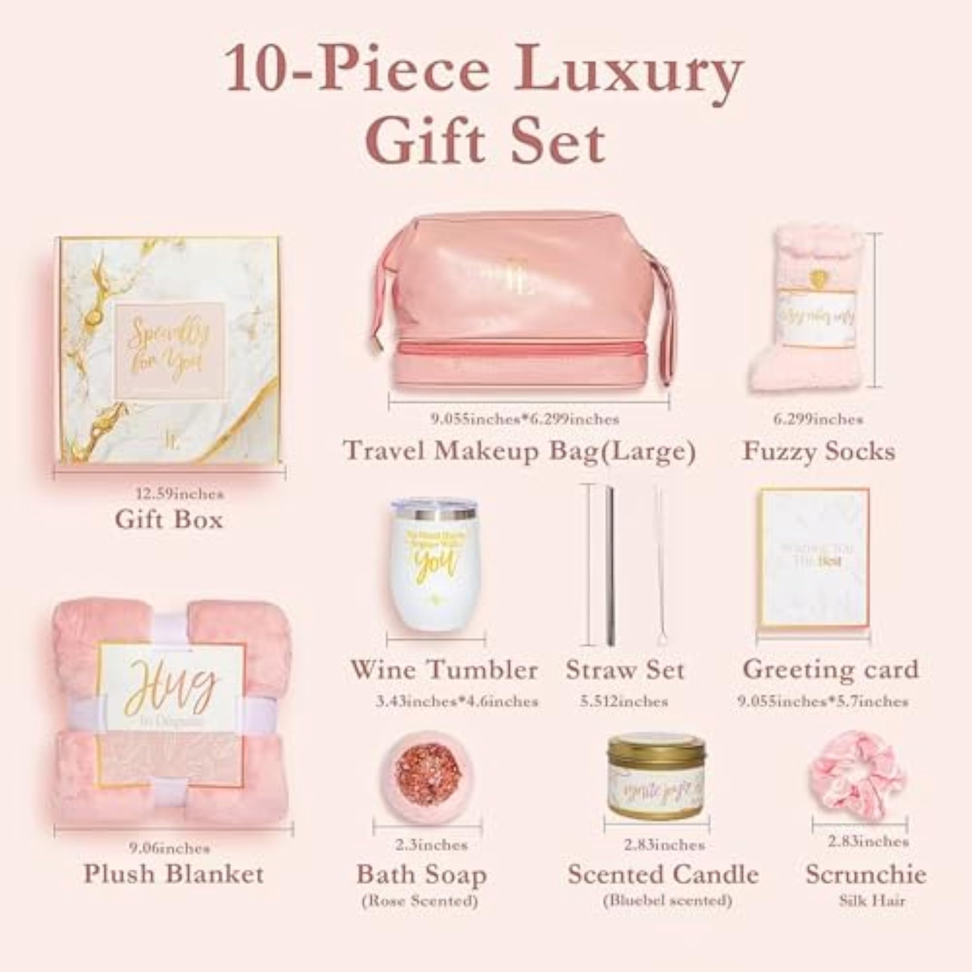 Relaxing Spa Gift Basket for Women