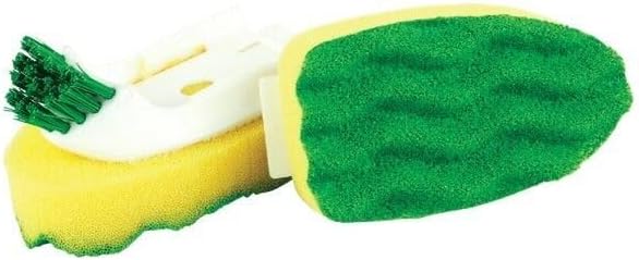 (6)-Replacement For Libman Sponge Soap Dispensing Brush Refill With Scraper Model: 1137