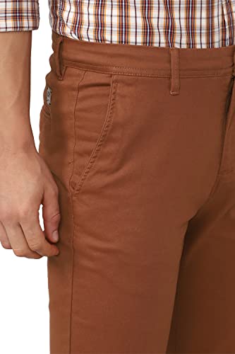 Image of Peter England Men Slim Casual Pants