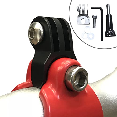 NC Fiets Camera Mount Houder Fietsstuur Klem voor Garmin Camera Fietsen Telefoon Vouwfiets - zilver - Image 7