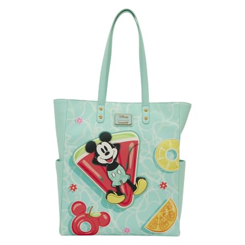 Loungefly Disney Bolsa Tote Beach Fun Mickey y Minnie miniatura 3