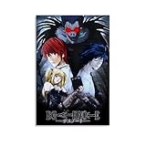 Anime Death Note Poster Canvas Art Painting Decor Wall Posters Bedroom Gym Decorative 12x18inch(30x45cm)