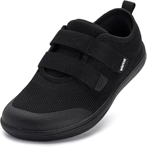 WHITIN Little Kids Wide Barefoot Shoes | Minimalist Sneakers for Boys/Girls | Zero-Drop Healthy Sole | Natural to Grow