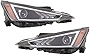 AutoModed Aftermarket Halogen Headlamps Headlights Assembly Set Replaces 92101F3500 92102F3500 HY2502233 HY2503233 Compatible with 2019 2020 Elantra | Driver Passenger Side 2pcs | By AutoModed