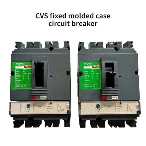 CVS100F/160F 3P Fixed Molded Case Circuit Breaker 36KA Smart Home, Automatic Protection 1Pcs(16A LV510330) image 5