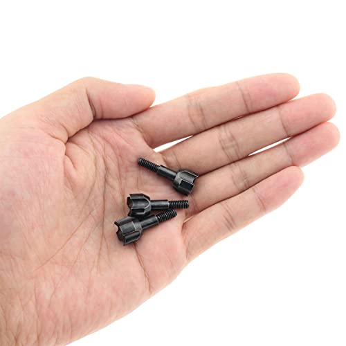 Meetoot 12Pcs 100 Grain Archery Field Points Practice Field Tips Star Head Hunting Arrow Tip For Recurve, Compound Bow Crossbow #TOP3