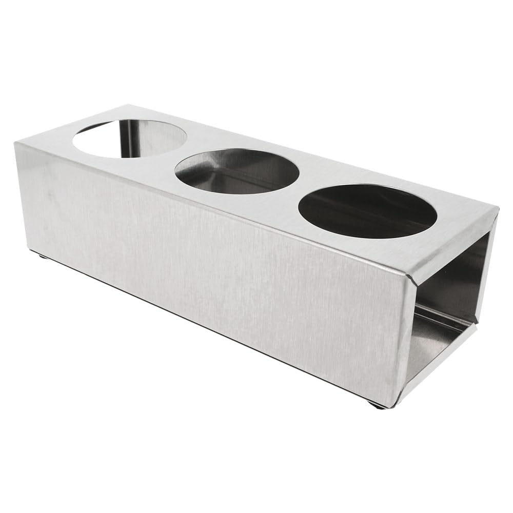 Spaziatore Per 3 Dosatori Salsa 720 Ml 28X10X8 Cm Argento Acciaio Inox - 1 Unità