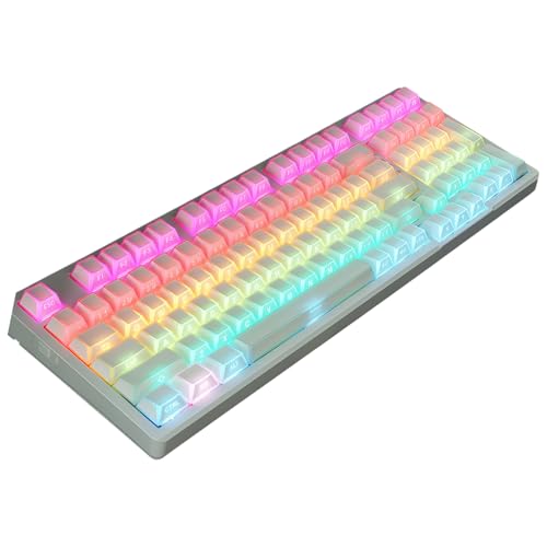 Teclado mecánico de 136 teclas con retroiluminación e impresión lateral visual
