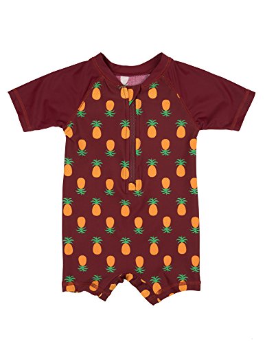 Image of Leveret Baby Boys Girls One Piece Rashguard UPF 50+ (Size 3-24 Months)