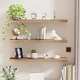 estantes rústicos de madera