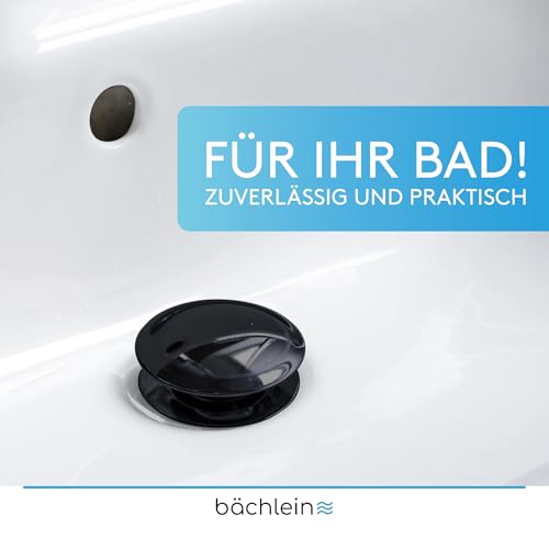 Waschbeckenstöpsel Bächlein Universeller Pop Up mit Abflusssieb