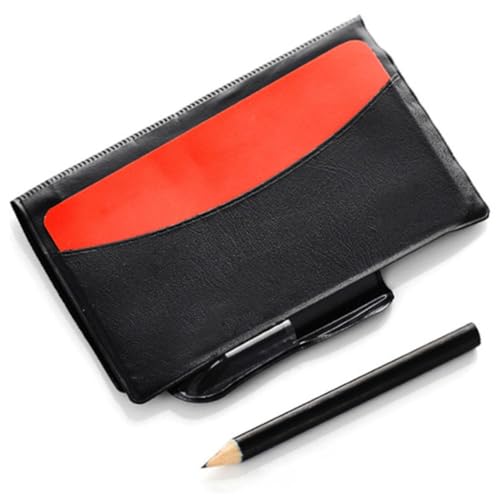 Set de árbitro de fútbol BESPORTBLE con tarjetas y silbatos miniatura 5