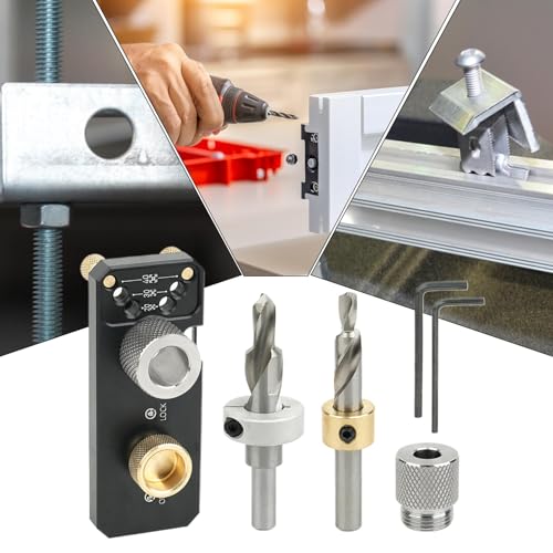 Guide de perceuse d'extrusion d'aluminium pour stopper les perçages de travers - 4