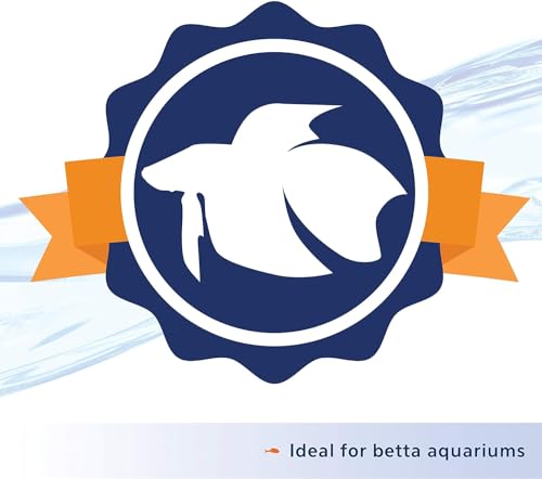 Image of Aqueon Aquarium Fish Tank Betta Bowl Plus Water Conditioner, 4 Ounce - Pack of 2