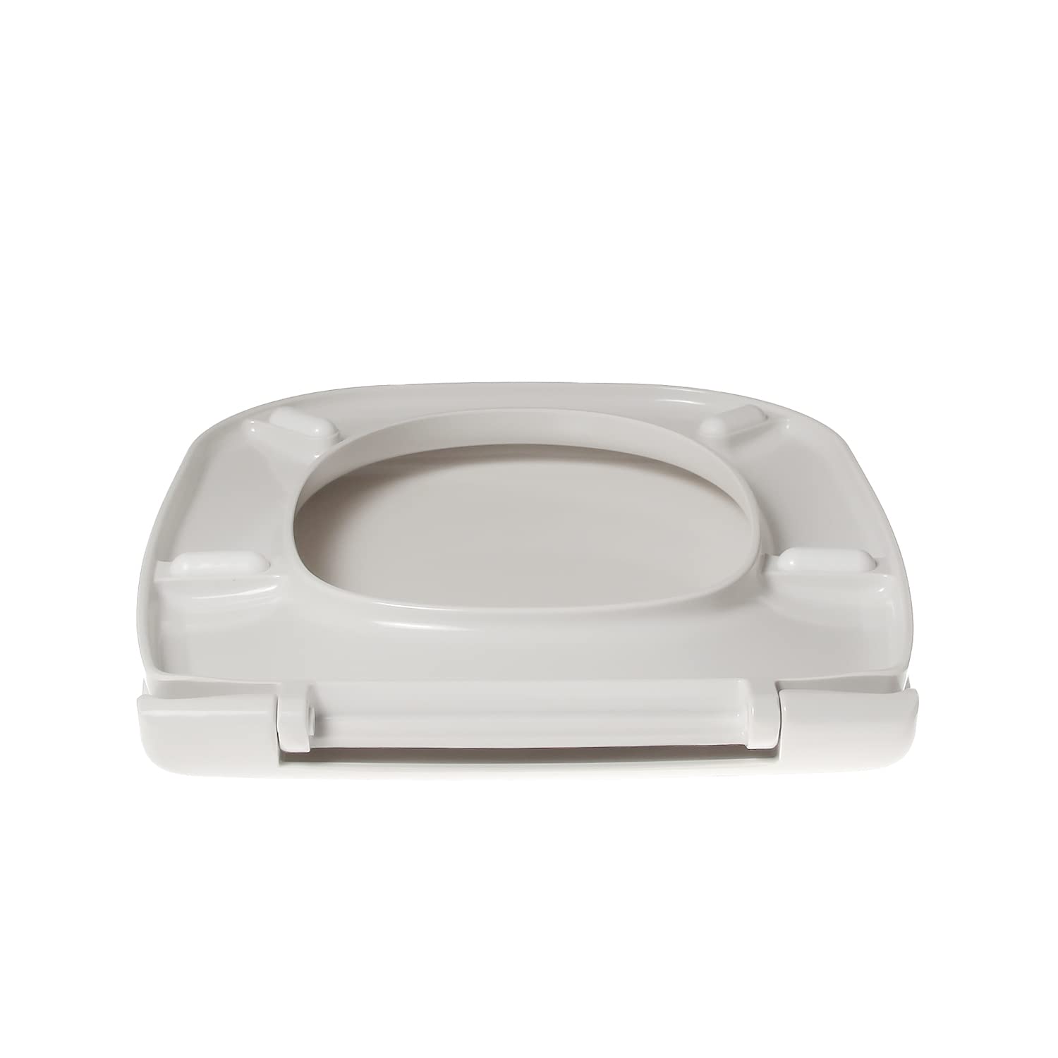 Copriwater per DURAVIT D-CODE come ORIGINALE TERMOINDURENTE BIANCO cerniera inox