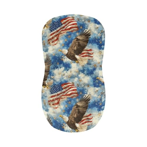 Image of American Eagle Bar Stool Covers for Dinning Room Chairs Set of 4 Bar Stool Covers Waterproof Slip Resistant Dining Room Seat Cover Universal Size