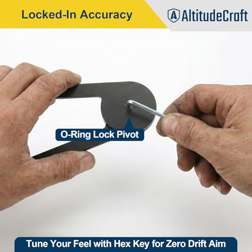 Image of Precision Miter Saw Protractor - No-Math Angle Finder for Crown Molding, Trim & Woodworking | Heavy-Duty Aluminum, 360 Rotation (7.28 In)