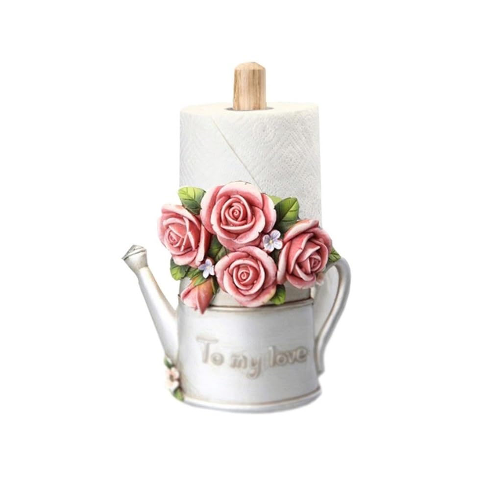 Paper Towel Rack Resin Paper Towel Holder Stand Countertop Kitchen Dedicated - Adjustable Rolls Kitchen Accessories