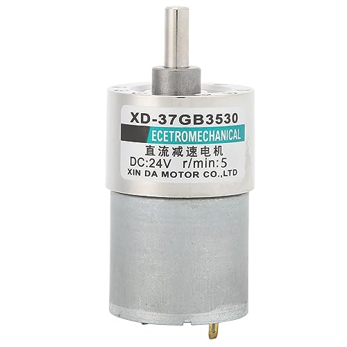 Moteur de réduction CC 24V 5 tr/min à engrenages cuivre pour CNC
