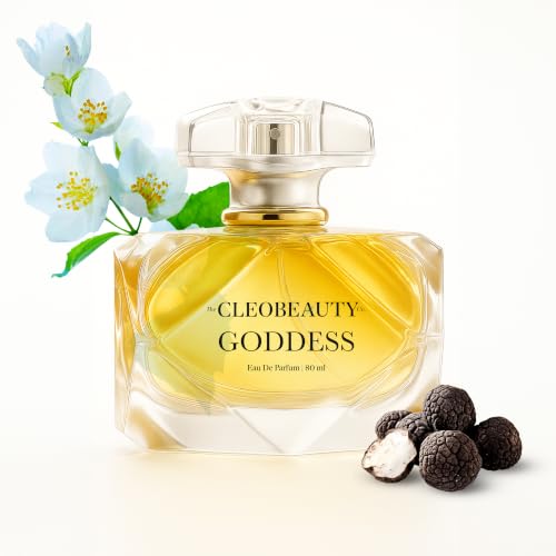 Image of TheCLEOBEAUTYCo Goddess Eau De Parfum for Women | Long Lasting Rose Oud Praline Fragrance | Strong Projection Luxury Perfume | Premium Date Night & Gift Perfume | 80 ml