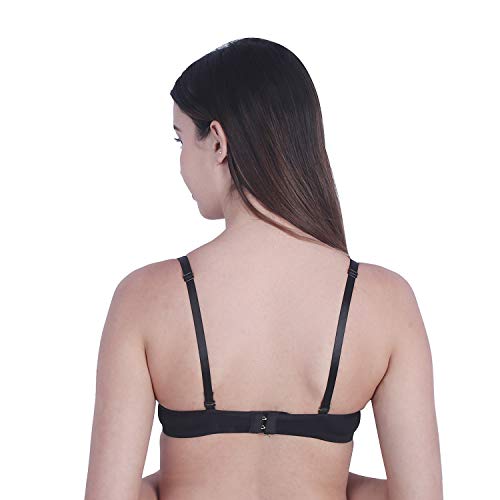 Brachy Women's Poly Cotton Padded Wired Push-Up Bra