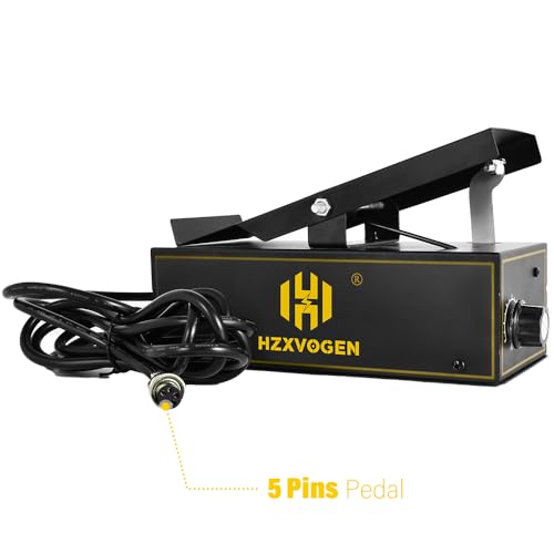 H HZXVOGEN 5-Pin TIG Welding Foot Pedal Remote Control TIG Foot Pedal, 10 FT Cable for HZXVOGEN TIG Welding Machines HVT250P ACDC by H HZXVOGEN - Image 3