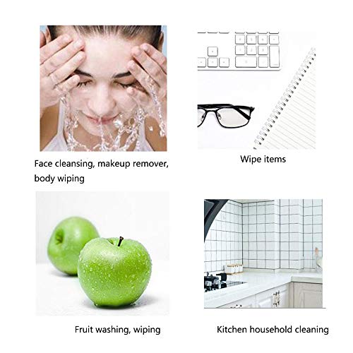 Meyso Rotolo di tessuto 100% cotone asciugamano