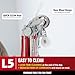 LEVEL5 Automatic Drywall Taper | Fast Taping of Flats & Butt Joints | Quick-Clean Head | Precision Machined Aluminum & Stainless | Sheetrock Gyprock Wallboard | 4-760
