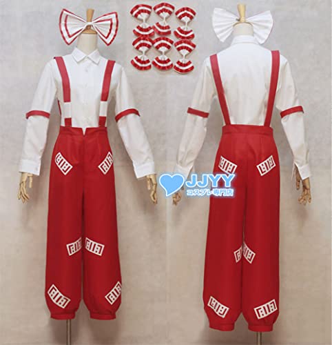 Amazon.co.jp: 藤原妹紅 コスプレ 衣装+ウィッグ+靴 : ホビー