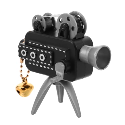 ELAYARD Miniatur Vintage Filmprojektor Modell Retro Kunststoff Skulptur Heimkino Deko Ornament Sammlerfigur Kompakt Tragbar für Partys und Büro