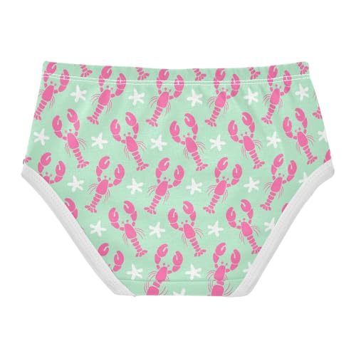 Girls' Underwear Crayfish Starfish Cotton Stretch Comfort Toddler Panties2