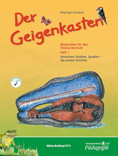 Der geigenkasten 1 méthode violon débutant livret pédagogique avec support audio - 2