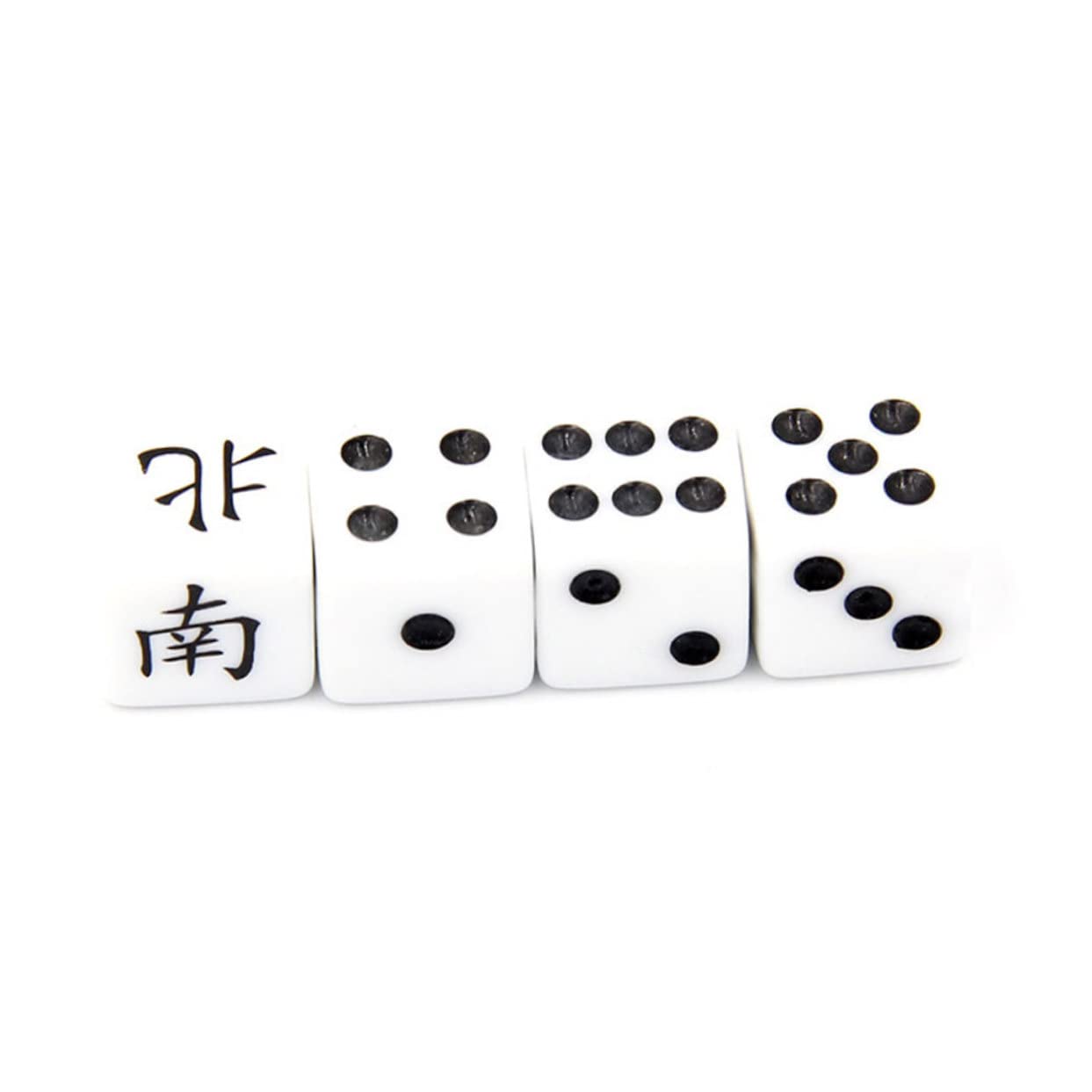 Portables Kleiner Mahjong Satz aus PVC, 1 Satz für Unterwegs | Chinesisches Brettspiel im Taschenformat, für Outdoor und Party, Kompakt Verpackt