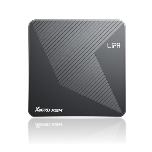 Lipa X88 Pro S905X5 Android TV Box 4GB RAM 32GB 4K 8K Media Player Wifi 2.4/5.8G Dual Band Bluetooth Android 14