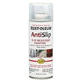 Rust-Oleum 271455 Stops Rust Anti-Slip Spray, 12 oz, Clear
