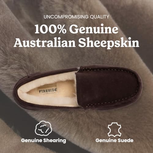 Image of Fireside By Dearfoams Women's Mel Shearling Moccasin