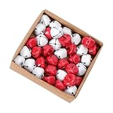 Photo Gallery decornijia 36 pezzi campanellini natalizi per diy campane decorative rosse e bianche per addobbi albero e decorazioni natalizie mobili accessori versatili per creazioni da te Photo Gallery decornijia 36 pezzi campanellini natalizi per diy campane decorative rosse e bianche per addobbi albero e decorazioni natalizie mobili accessori versatili per creazioni da te